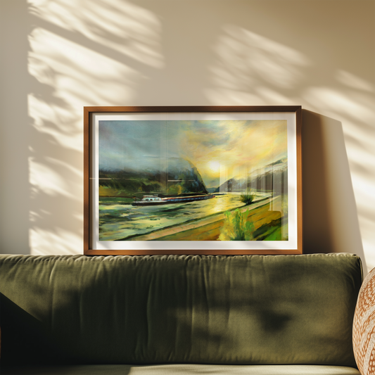 Stroming van het geluk | Fine art print