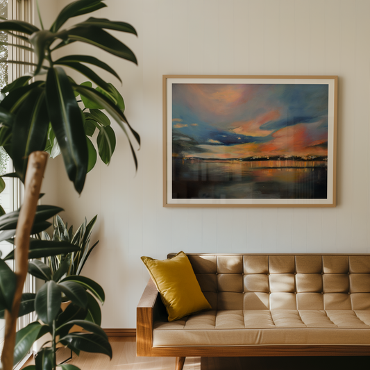 Mystiek van de nacht | Fine art print