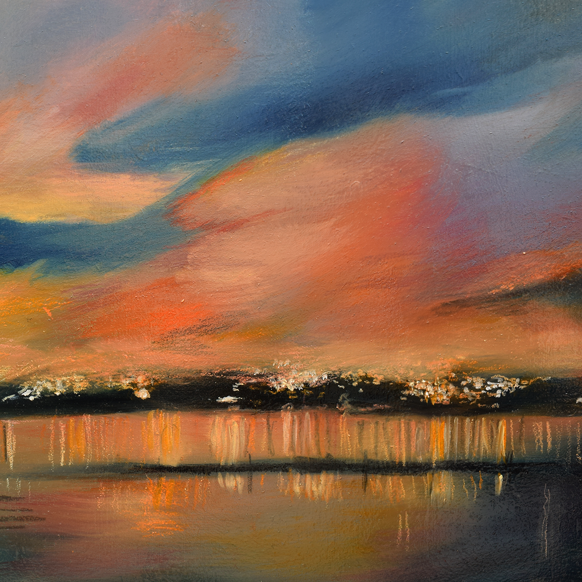 Mystiek van de nacht | Origineel Schilderij