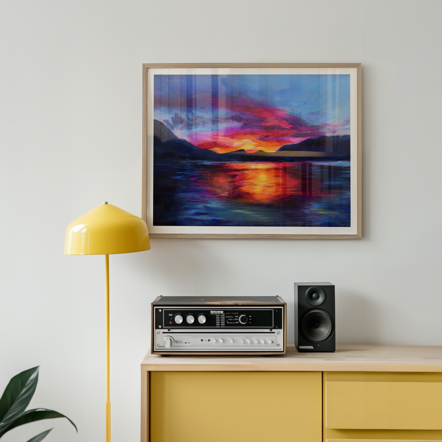 Vuur in de Horizon | Fine art print