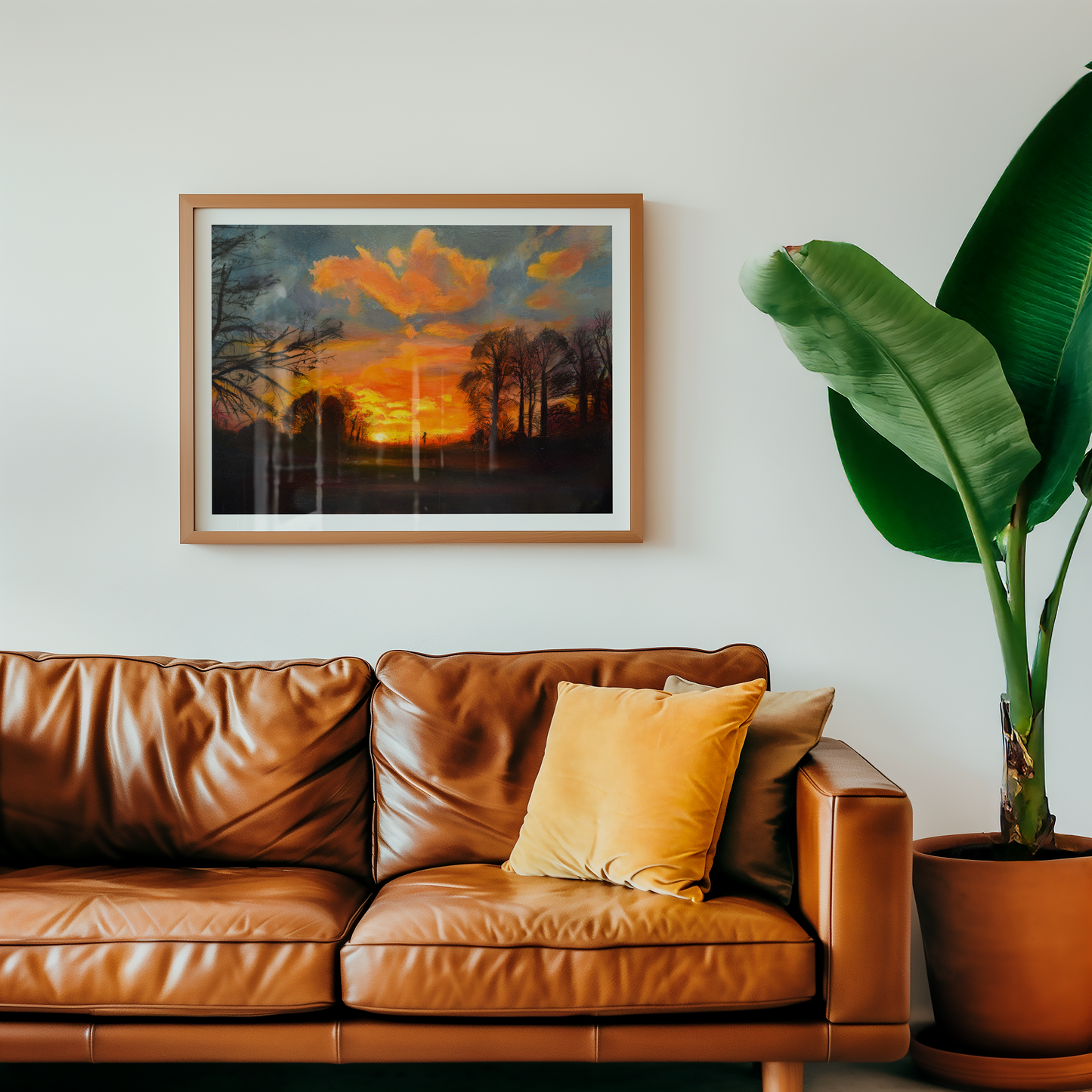 Afscheid in de Schemer | Fine art print