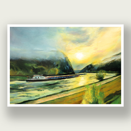 Stroom van Geluk | Kunstprint