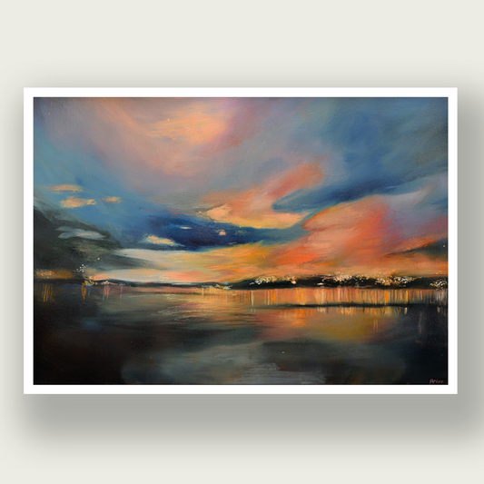 Mystiek van de nacht | Fine art print