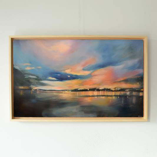 Mystiek van de nacht | Origineel Schilderij