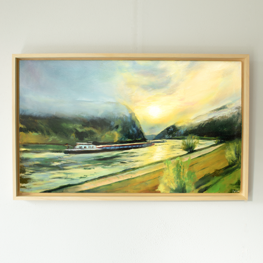 Stroming van het Geluk | Origineel Schilderij