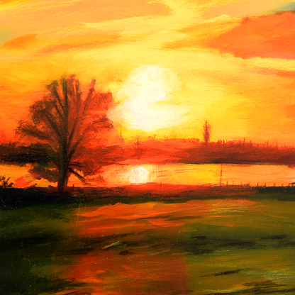 Warmth over the Water | Fine art print